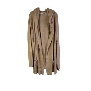 Barefoot Dreams Long Cardigan Sweater Hooded